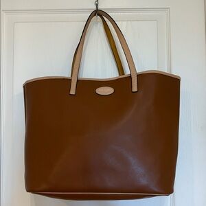 Coach Tote F31326 British Tan Metro Tote Leather‎ Purse Laptop bag case